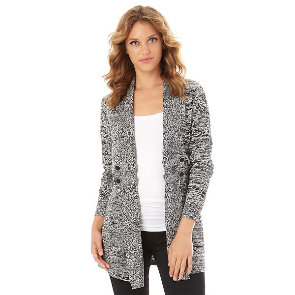 Apt 9 shop button tab cardigan