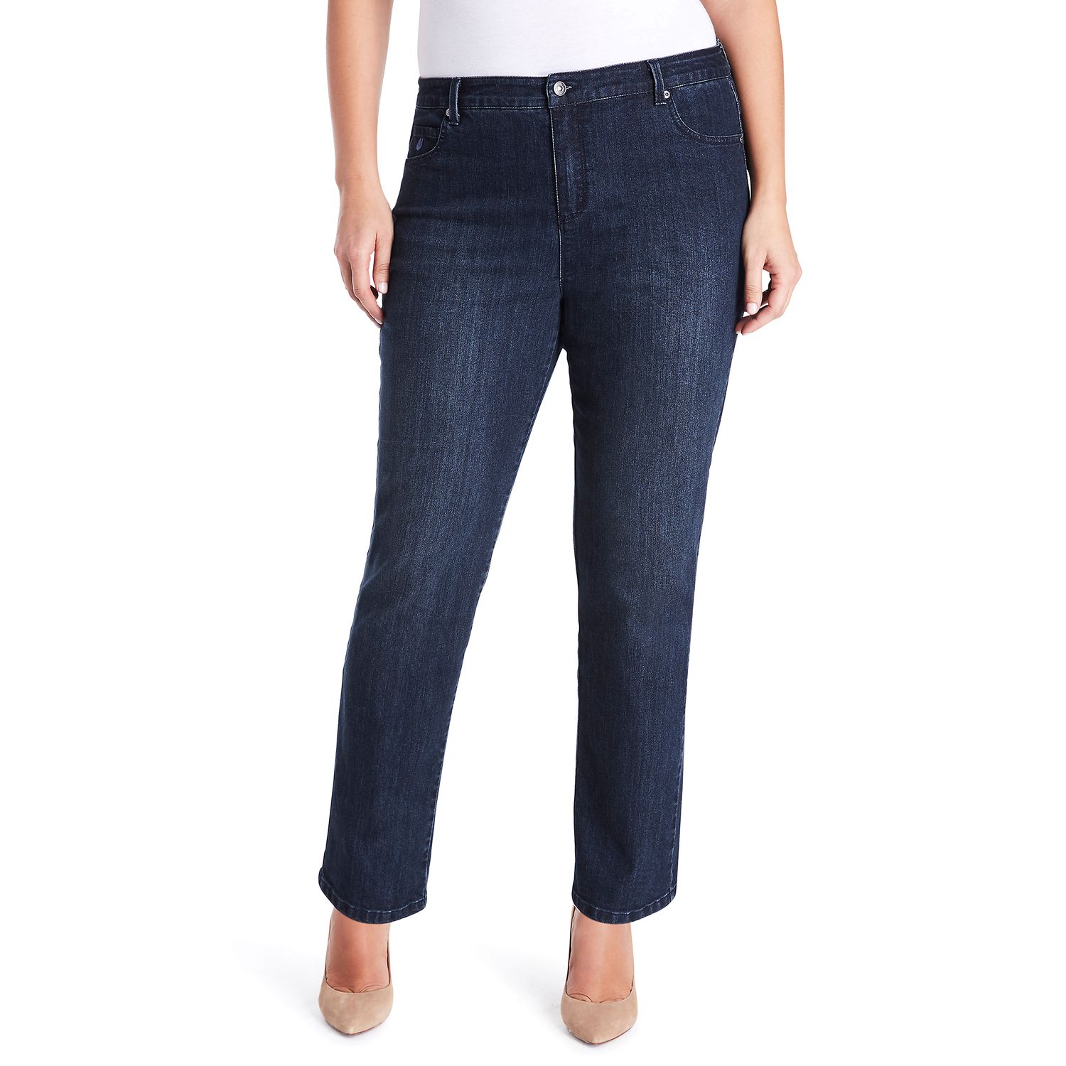 gloria vanderbilt embroidered jeans