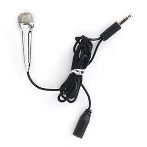 Kikkerland Mini Karaoke Microphone