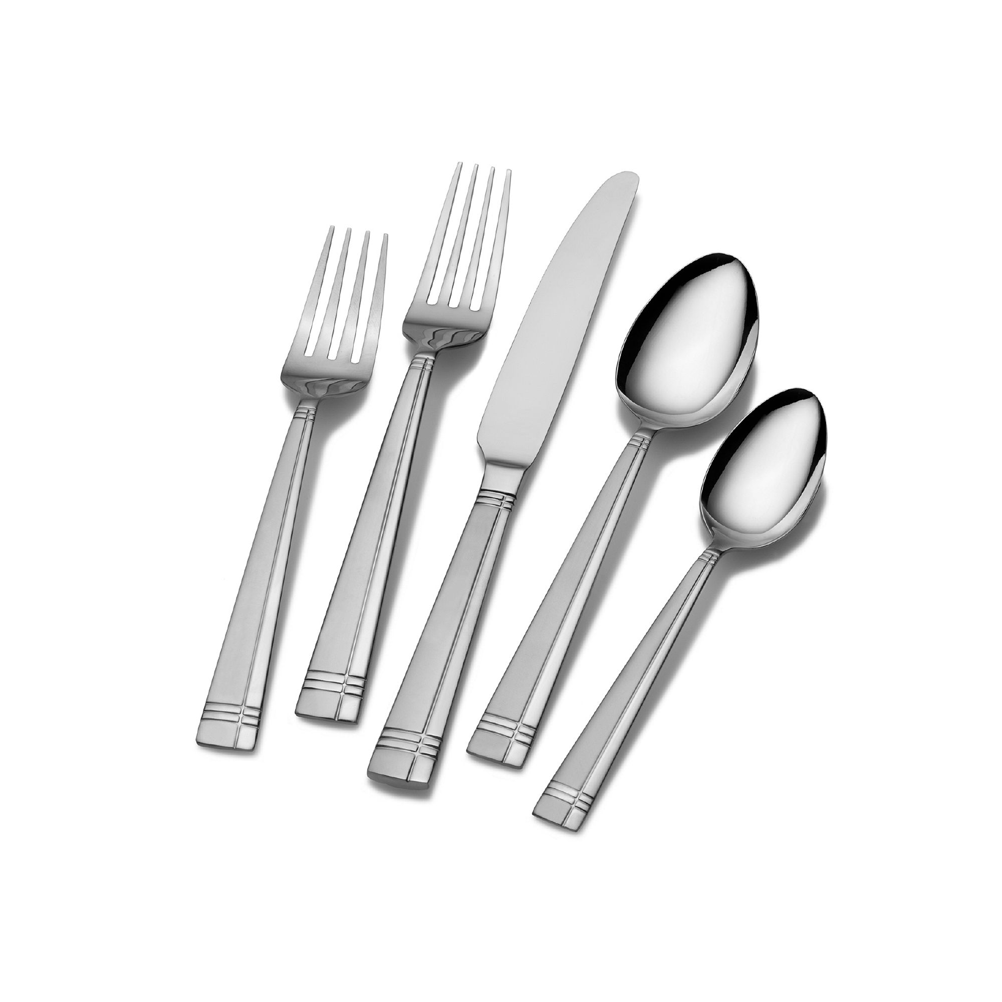 Pfaltzgraff Everyday Dawson Frost 20-pc. Flatware Set, None