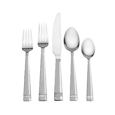 Pfaltzgraff Everyday Dawson Frost 20-pc. Flatware Set