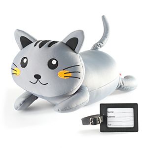 Kikkerland Cat Travel Pillow