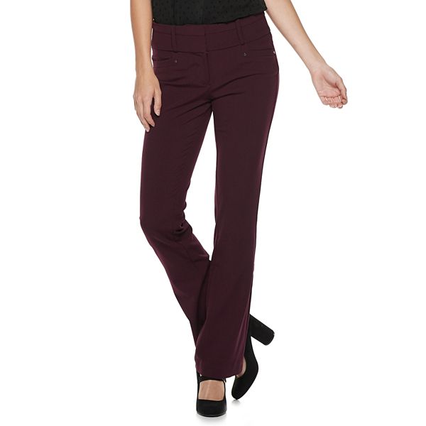 Juniors' Candie's® Marilyn Midrise Bootcut Pants
