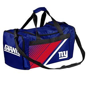 Forever Collectibles New York Giants Striped Duffle Bag
