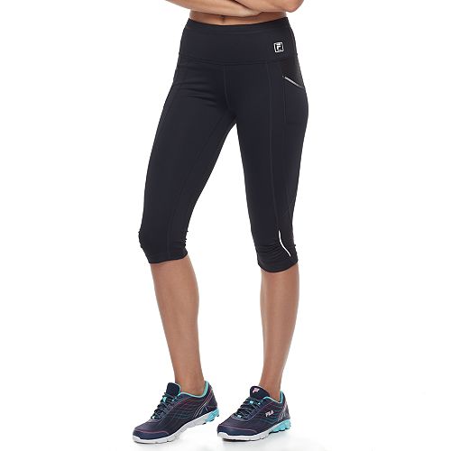 Download Women's FILA SPORT® Zip Pocket Capri Leggings
