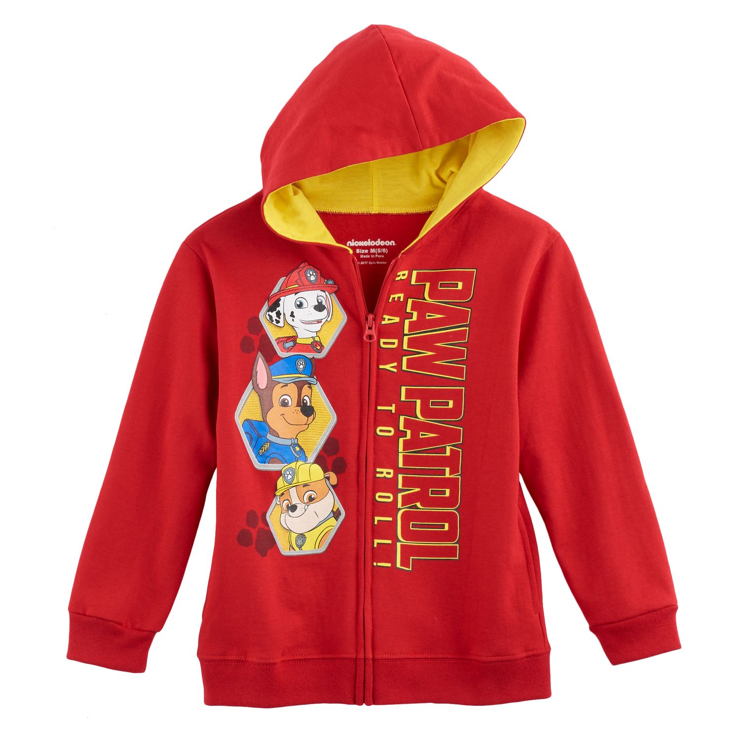 paw patrol rubble hoodie