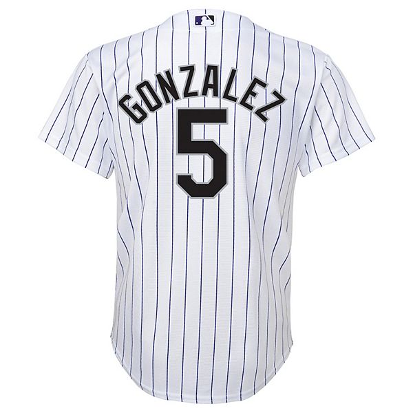 Carlos Gonzalez Colorado Rockies Game Used Jersey Career Hits 1004-1006  Signed