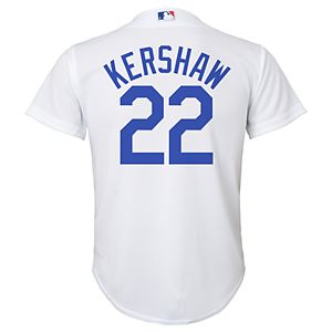 Boys 8-20 Majestic Los Angeles Dodgers Clayton Kershaw Cool Base Replica Jersey