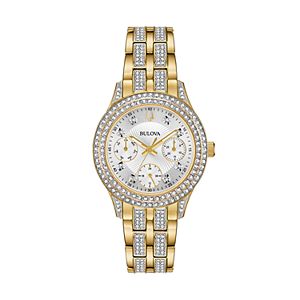 Bulova Women's Crystal Stainless Steel Watch - 98N112