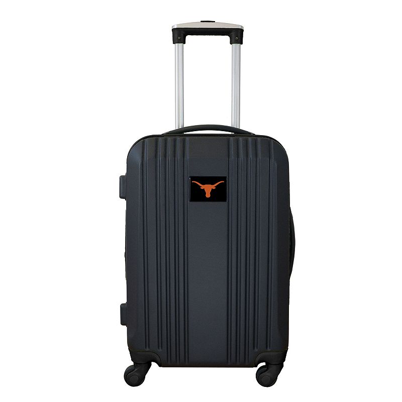 Texas Longhorns 21-Inch Wheeled Carry-On Luggage, Black