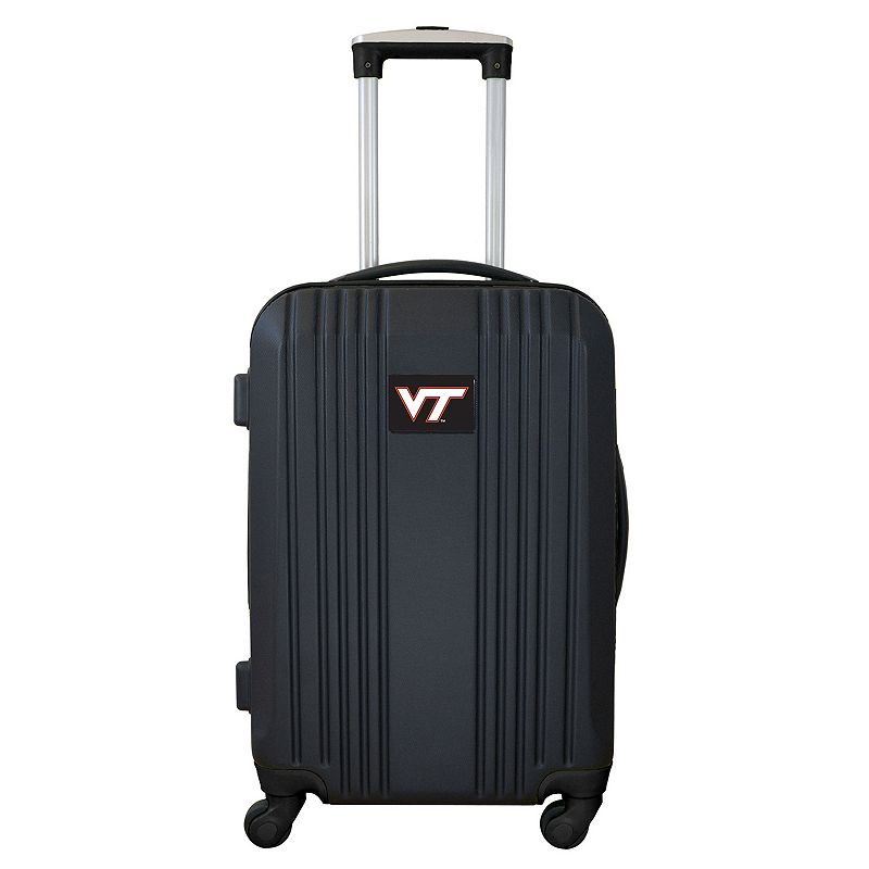 Virginia Tech Hokies 21-Inch Wheeled Carry-On Luggage, Black