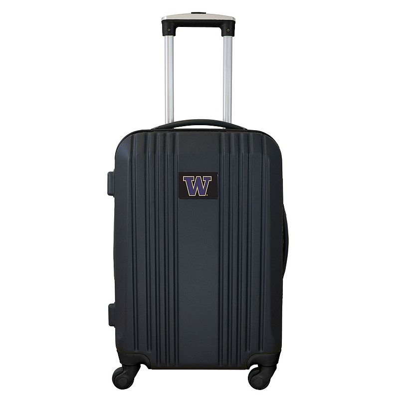 Washington Huskies 21-Inch Wheeled Carry-On Luggage, Black