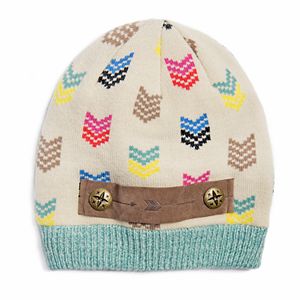 Women's MUK LUKS Arrow & Chevron Beanie