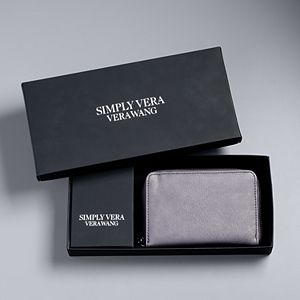 Simply Vera Vera Wang Zip-Around Index Wallet