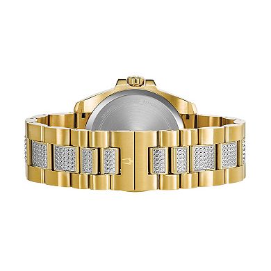 Bulova Men's Crystal Stainless Steel Watch - 98C128