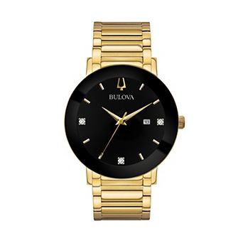 Bulova Men's Modern Diamond Stainless Steel Watch - 97D116