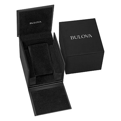 Bulova Men's Modern Diamond Black Ion-Plated Stainless Steel Watch - 98D144 - 98D144K