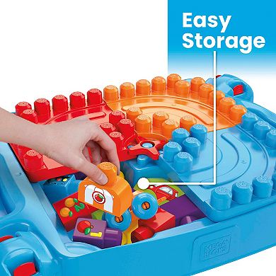 MEGA BLOKS Build ‘n Learn Table Activity Building Set, Learning Toy for Toddlers
