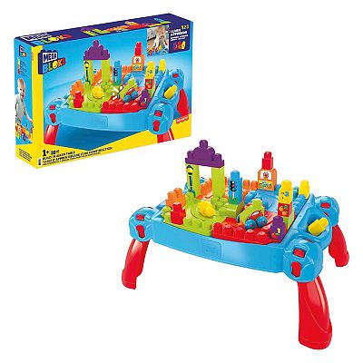 MEGA BLOKS Build 'n Learn Table Activity Building Set, Learning - Main Image