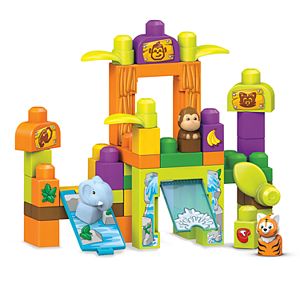 Mega Bloks Storytelling Safari Friends Zoo