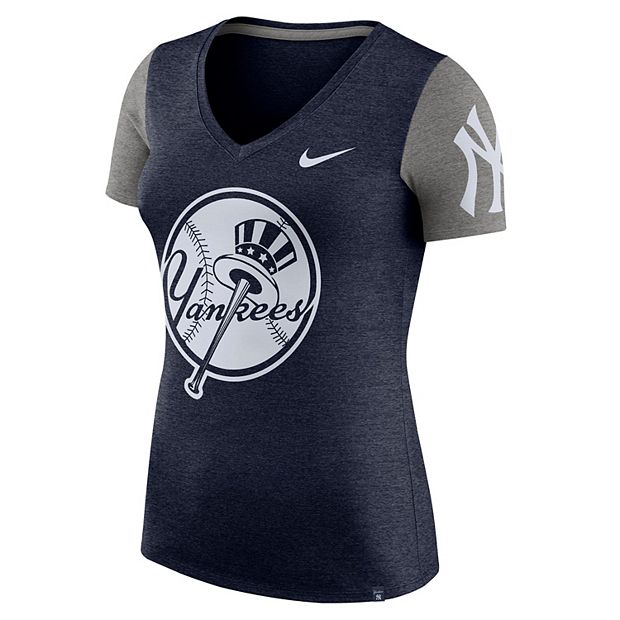 Women's Nike New York Yankees Dri-FIT Touch Tee