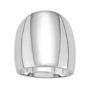 Sterling Silver Geometric Ring