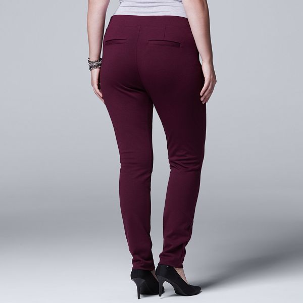 simply vera wang skinny pants