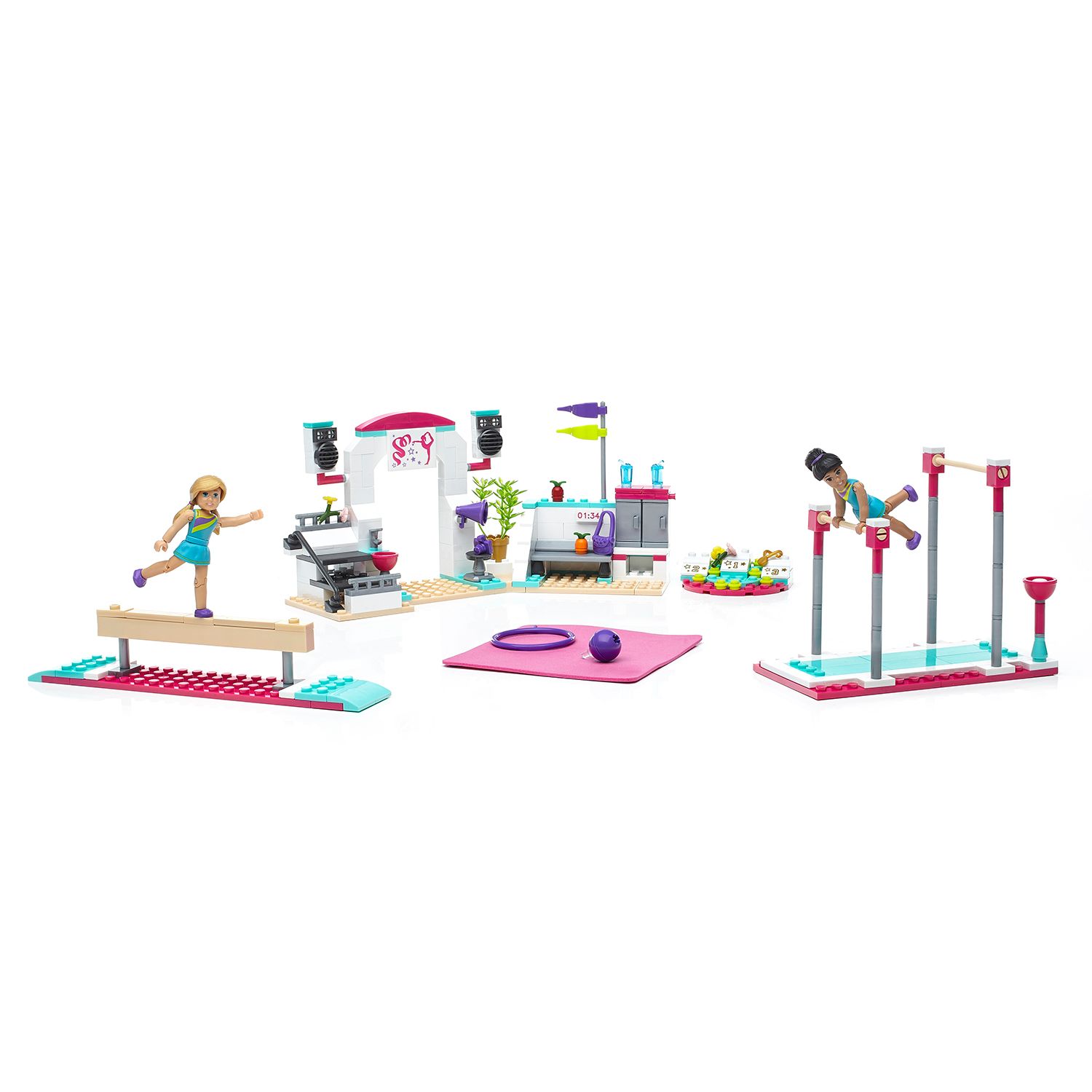 american girl lego gymnastics set