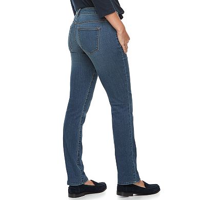 Women's Sonoma Goods For Life Supersoft Midrise Straight-Leg Jeans
