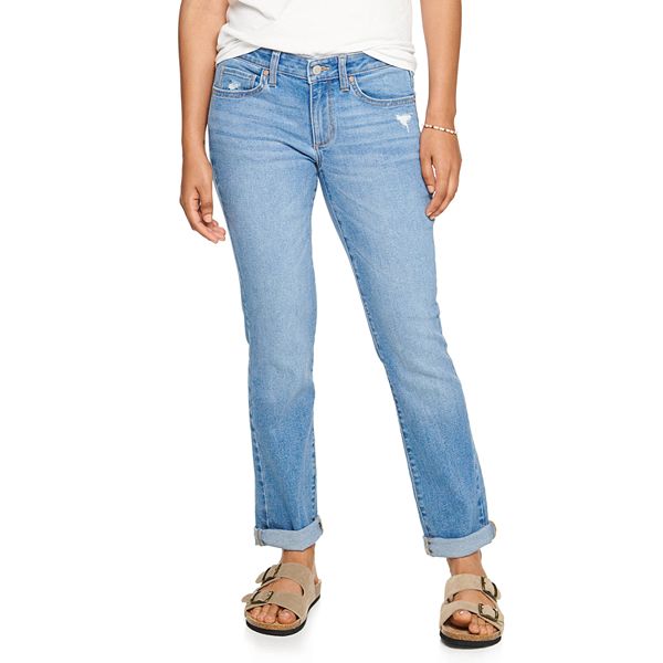 Women's Sonoma Goods For Life® Supersoft Midrise Straight-Leg Jeans ...