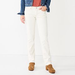 Kohls womens 2024 white jeans