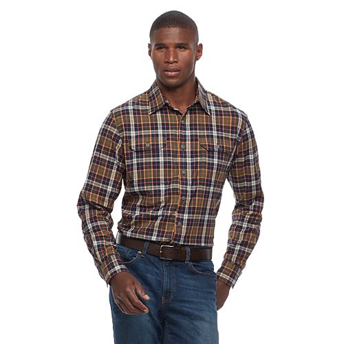 Men's Croft & Barrow® Classic-Fit Roll-Tab Button-Down Shirt