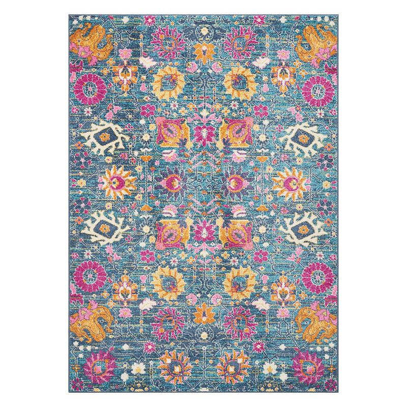 UPC 099446769886 product image for Nourison Passion Colorful Bohemian Rug, Blue | upcitemdb.com