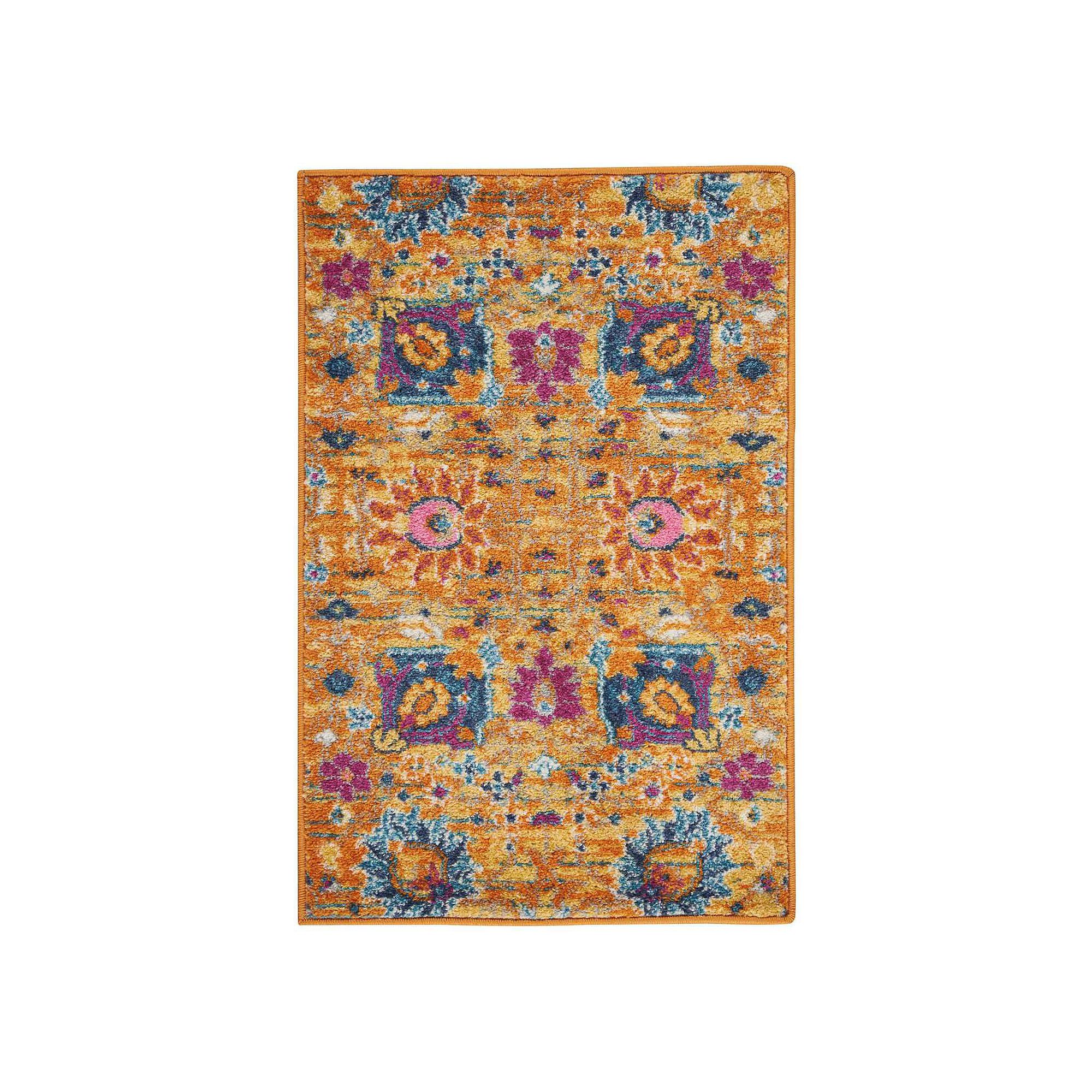 Nourison Passion Colorful Bohemian Rug, Sun