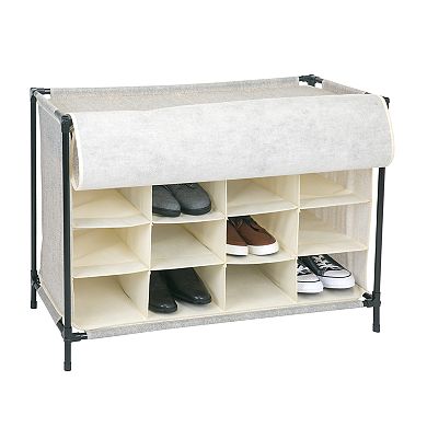 Simplify 16-Compartment Shoe Storage Cubby