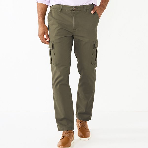Men's Pants Water Resistant Stretch Straight Leg Cargo Pant