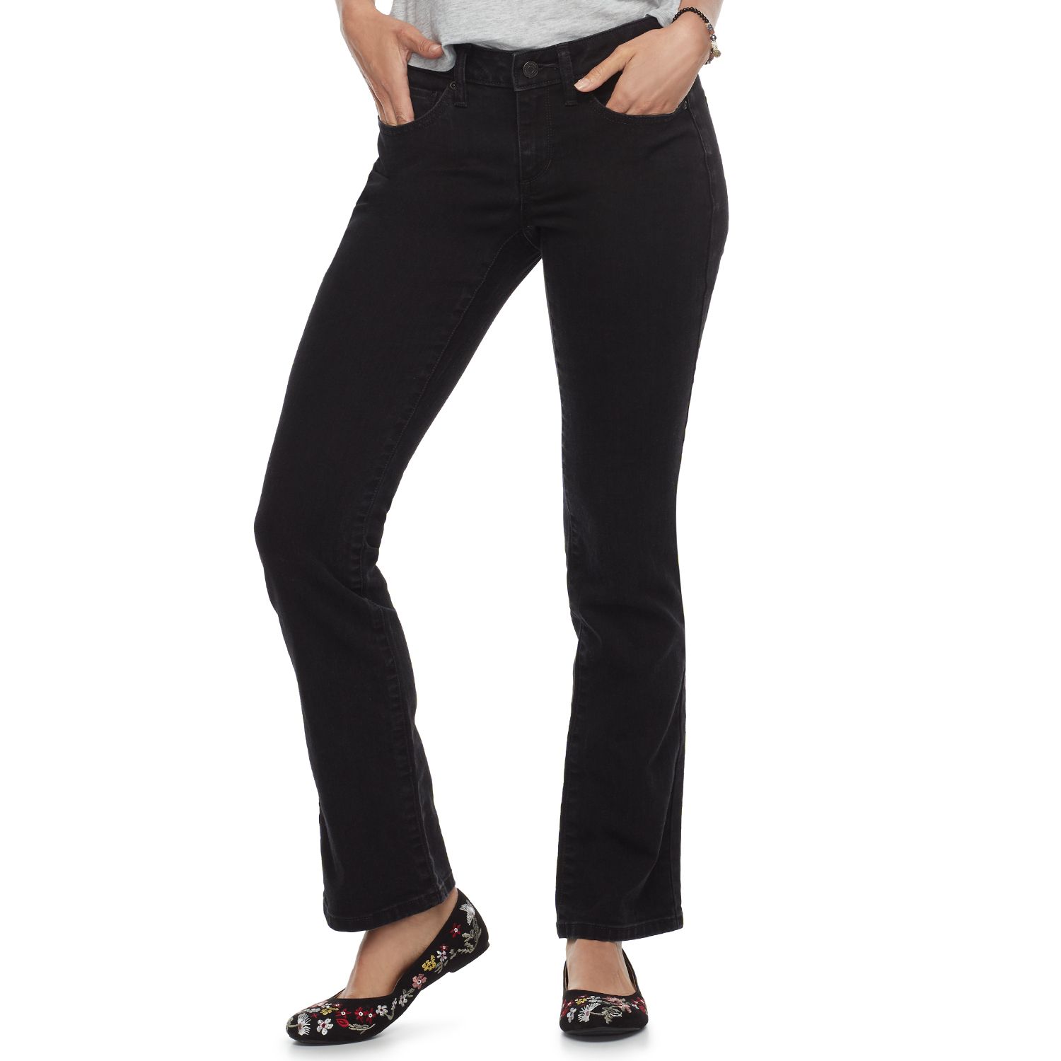 sonoma curvy slim boot jeans
