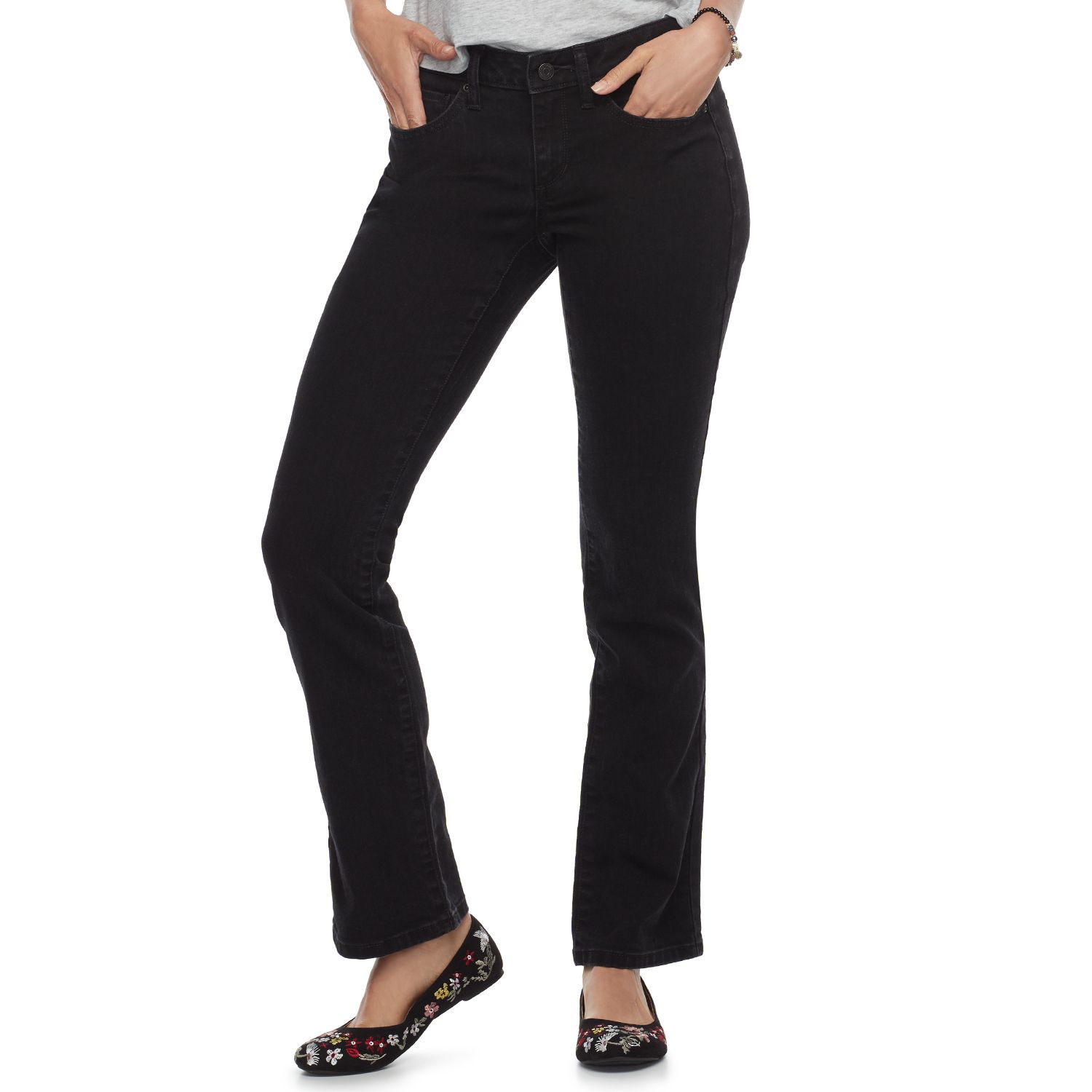 sonoma womens bootcut jeans