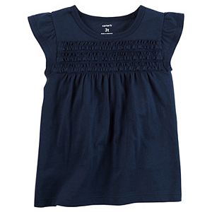 Girls 4-8 Carter's Smocked Top