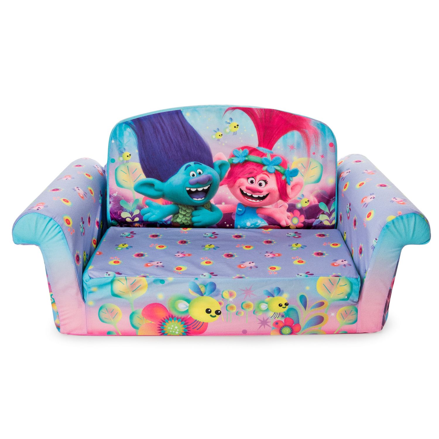 trolls kids couch