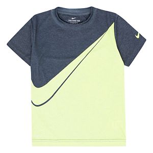 Boys 4-7 Nike Diagonal Colorblock Athletic Dri-FIT Tee