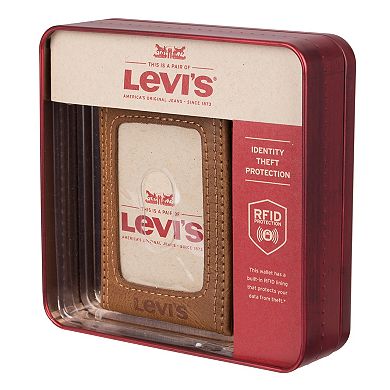 Men's Levi's RFID-Blocking Magnetic Front-Pocket Wallet