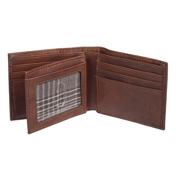 Men's Columbia Genuine Leather ExtraCapacity Slimfold Wallet