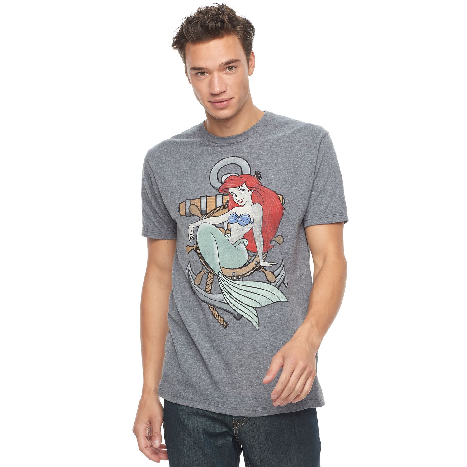 men's little mermaid shirt