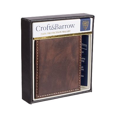 Men's Croft & Barrow® Traveler RFID-Blocking Extra-Capacity Wallet