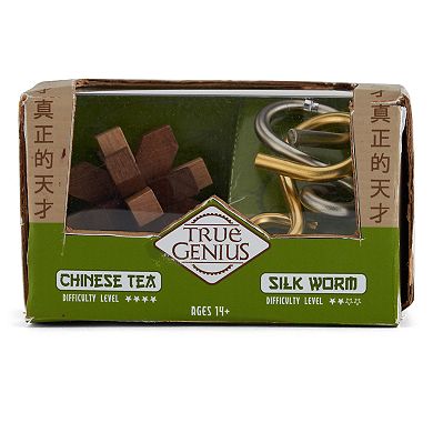 True Genius Chinese Tea & Silk Worm Puzzles