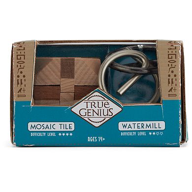 True Genius Mosaic Tile & Watermill Puzzles