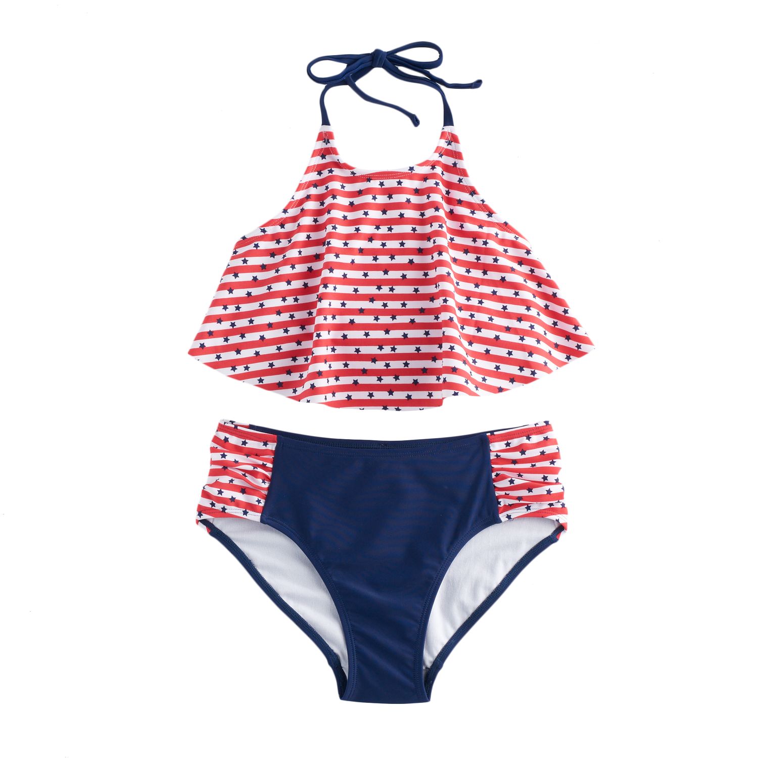 girls patriotic swimsuit