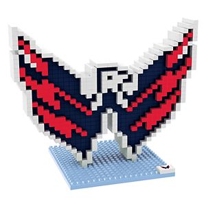 Forever Collectibles Washington Capitals BRXLZ 3D Logo Puzzle Set