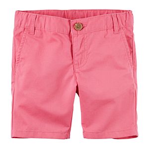 Toddler Girl Carter's Twill Uniform Shorts